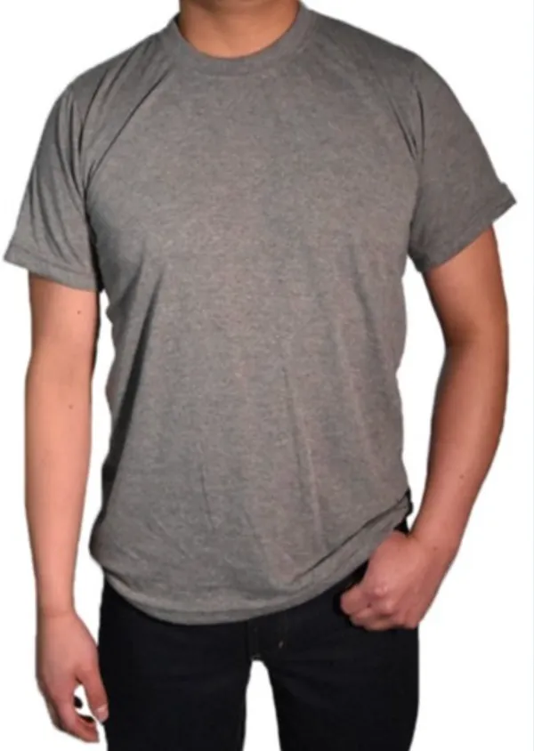 Camiseta de algodón con logo bordado — camisetas personalizadas Bogotá